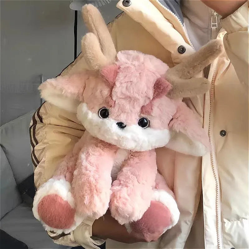 Adorable 35cm Pink Dragon Plush Toy for Kids | Gift Idea