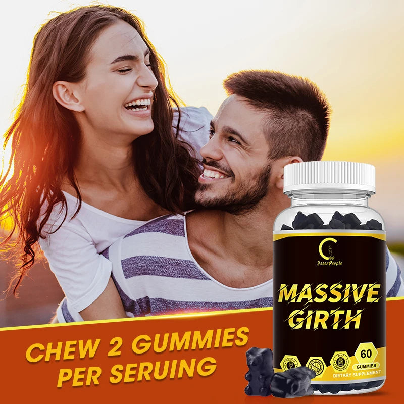 60pcs Tribulus Terrestris Extract Gummies for Men | Boost Vitality