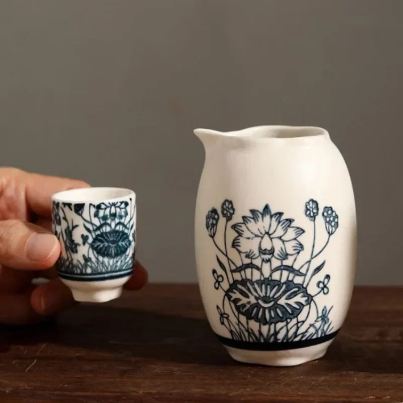 Creative Ceramic Sake Cup Set | Perfect for Tasting and Gifting