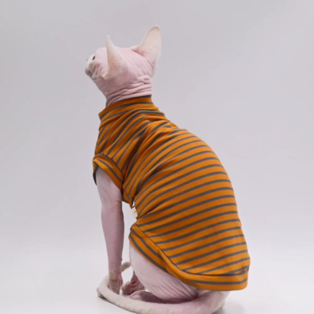 Cooling Summer Vest for Hairless Cats | Ultra-Soft Cotton Comfort