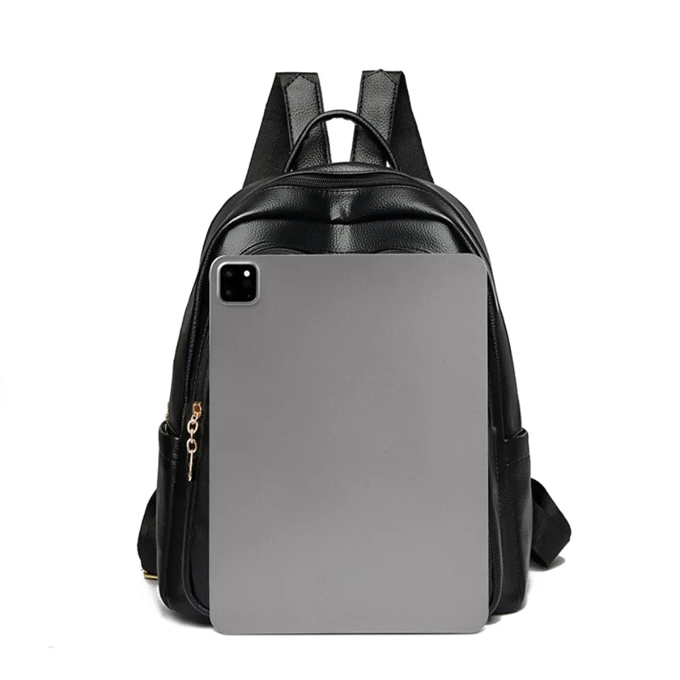 Stylish Leather Backpack for Women | Spacious Daily Use
