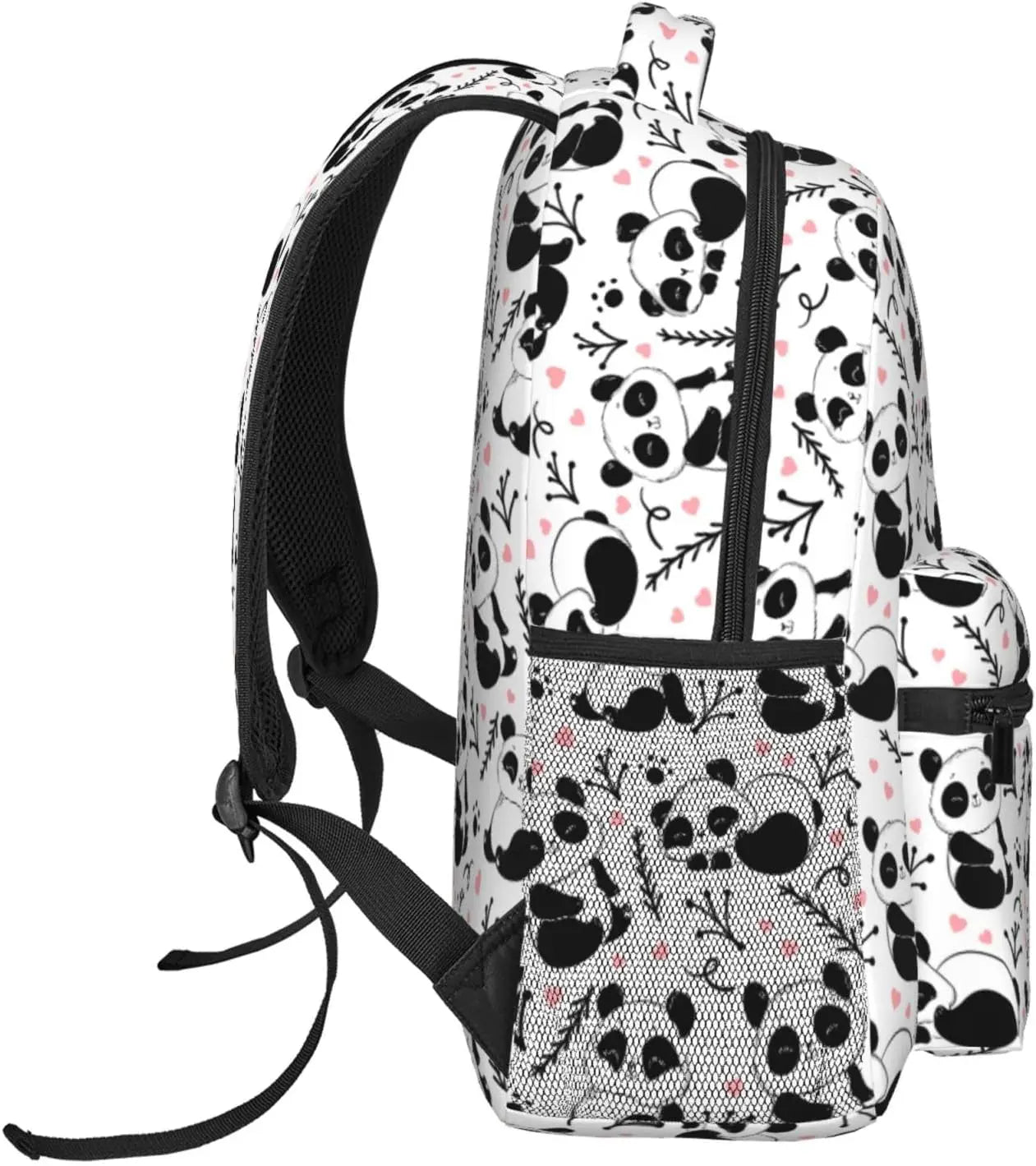 Cute Cartoon Panda Large Backpack | Personalized Travel Daypack