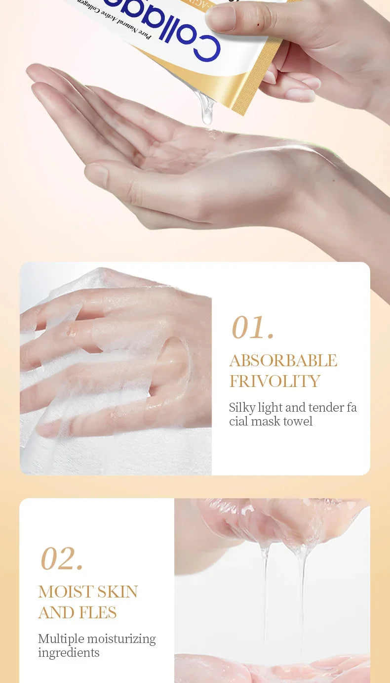 Anti-Aging Collagen Facial Mask | Fade Fine Lines & Firm Skin