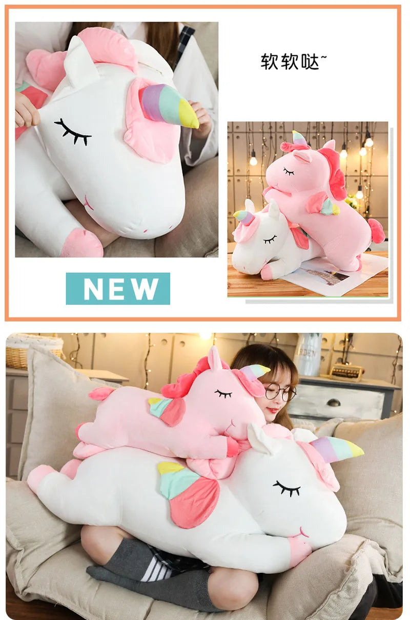 Kawaii Giant Unicorn Plush Toy | Soft Stuffed Animal for Kids
