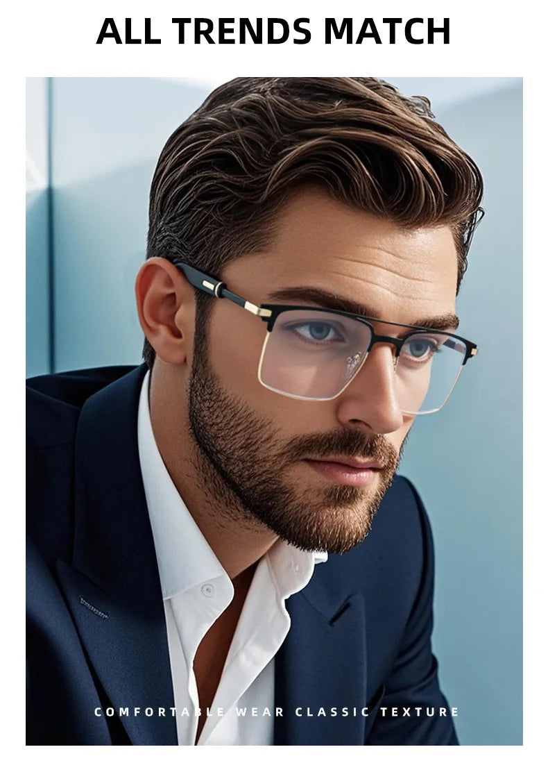 Stylish Custom Prescription Glasses | Blue Light Blocking Lenses
