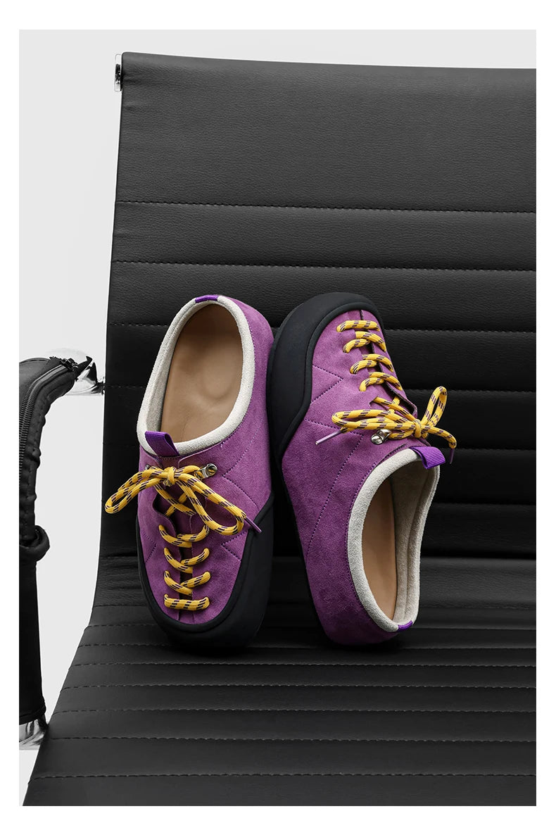 Men's Suede Sandals | Retro Stylish Slingback Walking Shoes