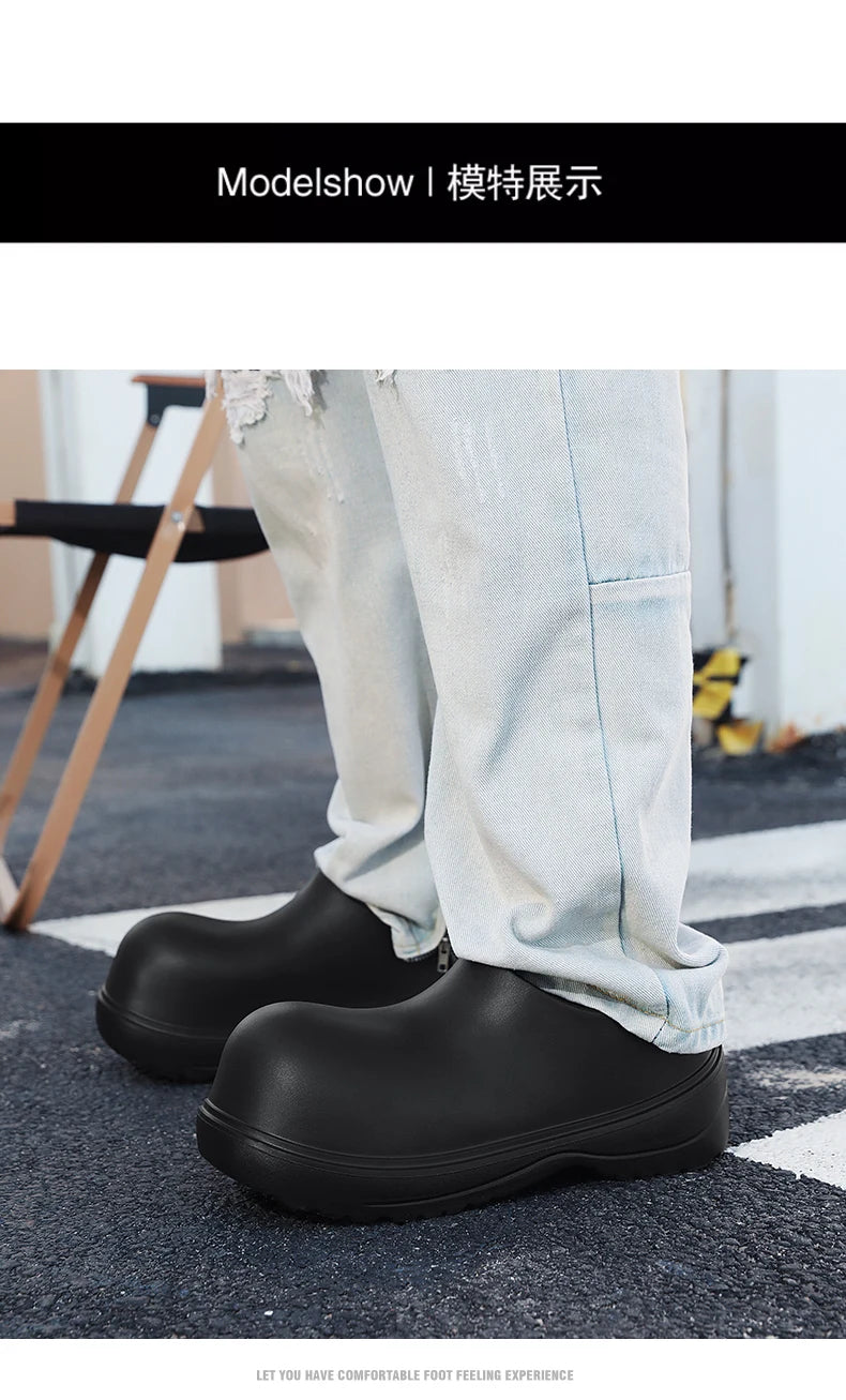Lightweight Slip-On Chef Shoes for Men & Women | Casual Rain Shoes