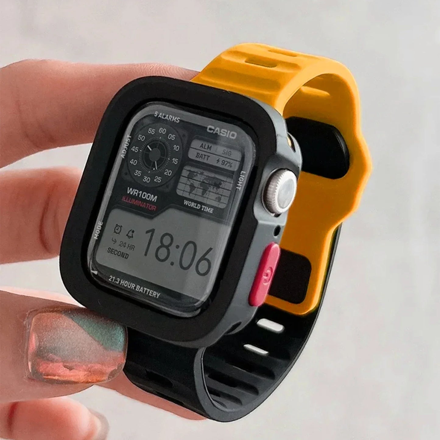 Silicone Case and Strap for Smart Watches | Comfortable & Durable