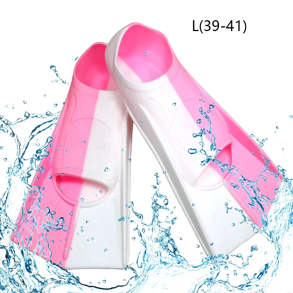 Silicone Snorkelling Fins for Comfortable Indoor & Outdoor Training