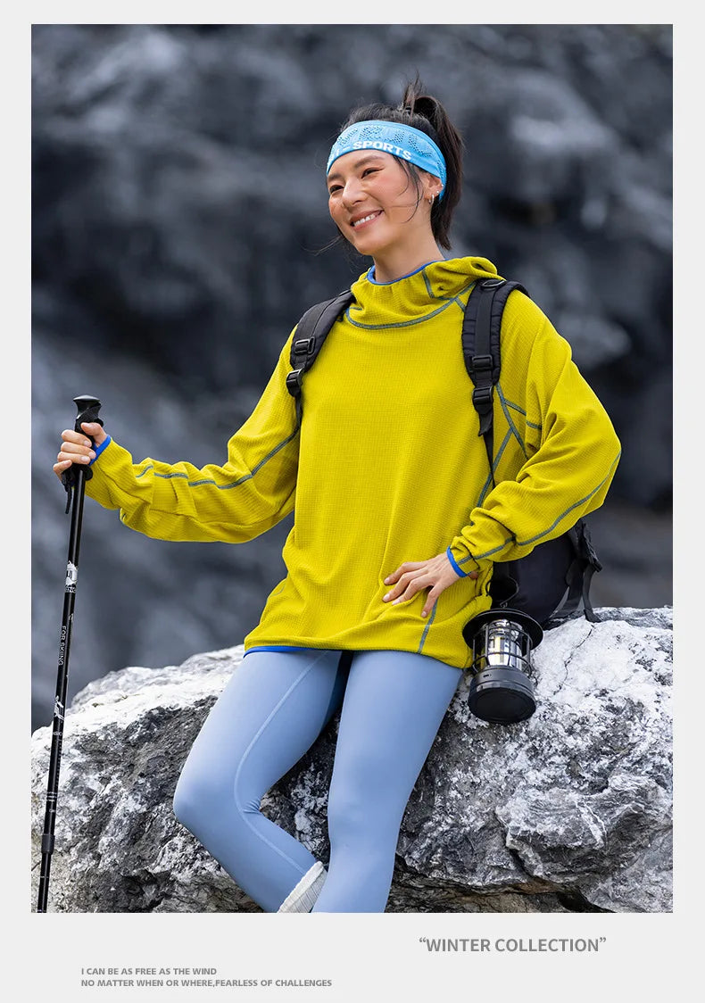 Hooded Fleece-Lined Sweatshirt | Ultimate Warmth for Outdoor Adventures