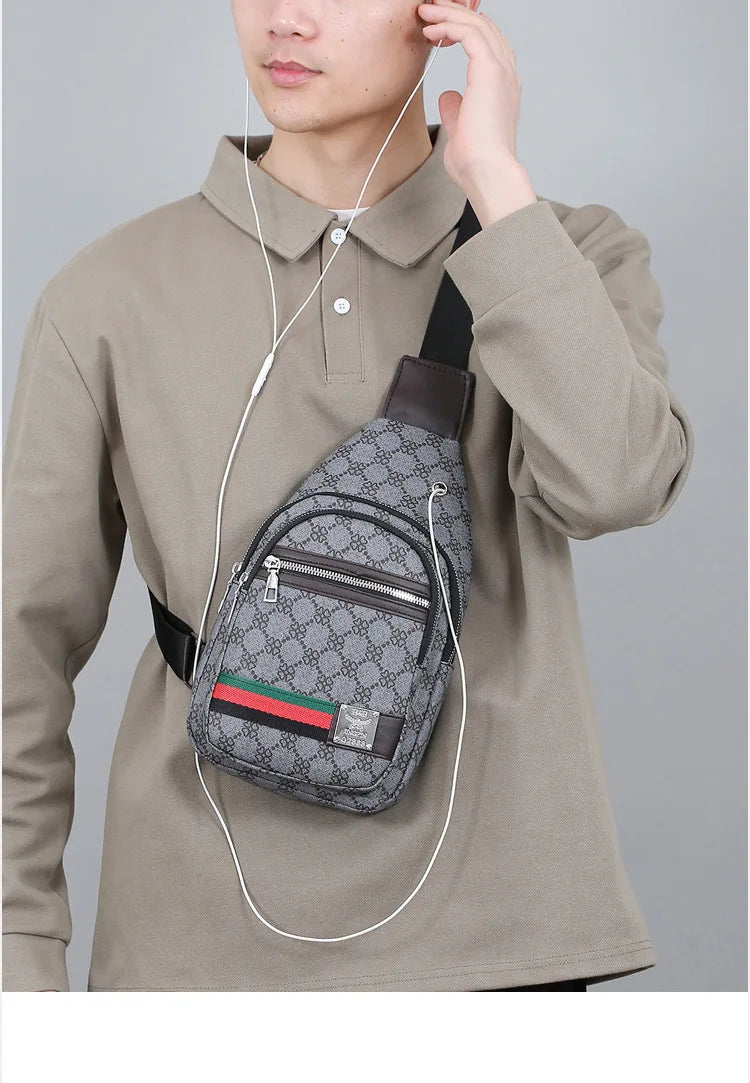 Fashionable Waterproof Crossbody Bag for Men and Women | Large Capacity