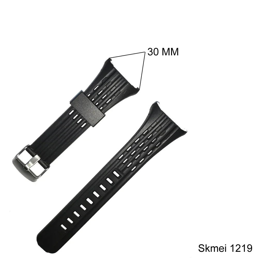 Durable PU/Rubber Watch Bands | Adjustable & Stylish Strap Upgrade