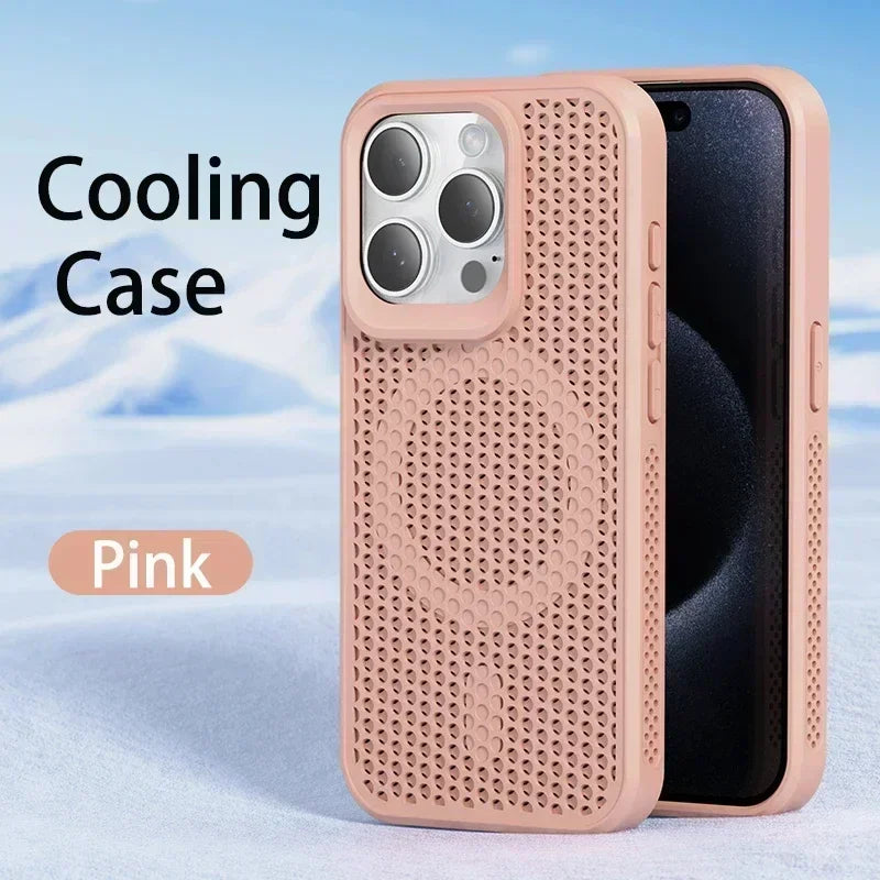 Cooling Heat Dissipation Phone Case | Magnetic Protection for iPhone