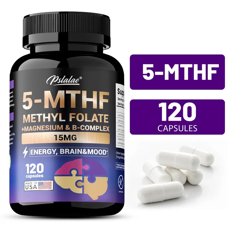 5-MTHF Methylfolate Supplement for Energy and Cognitive Support