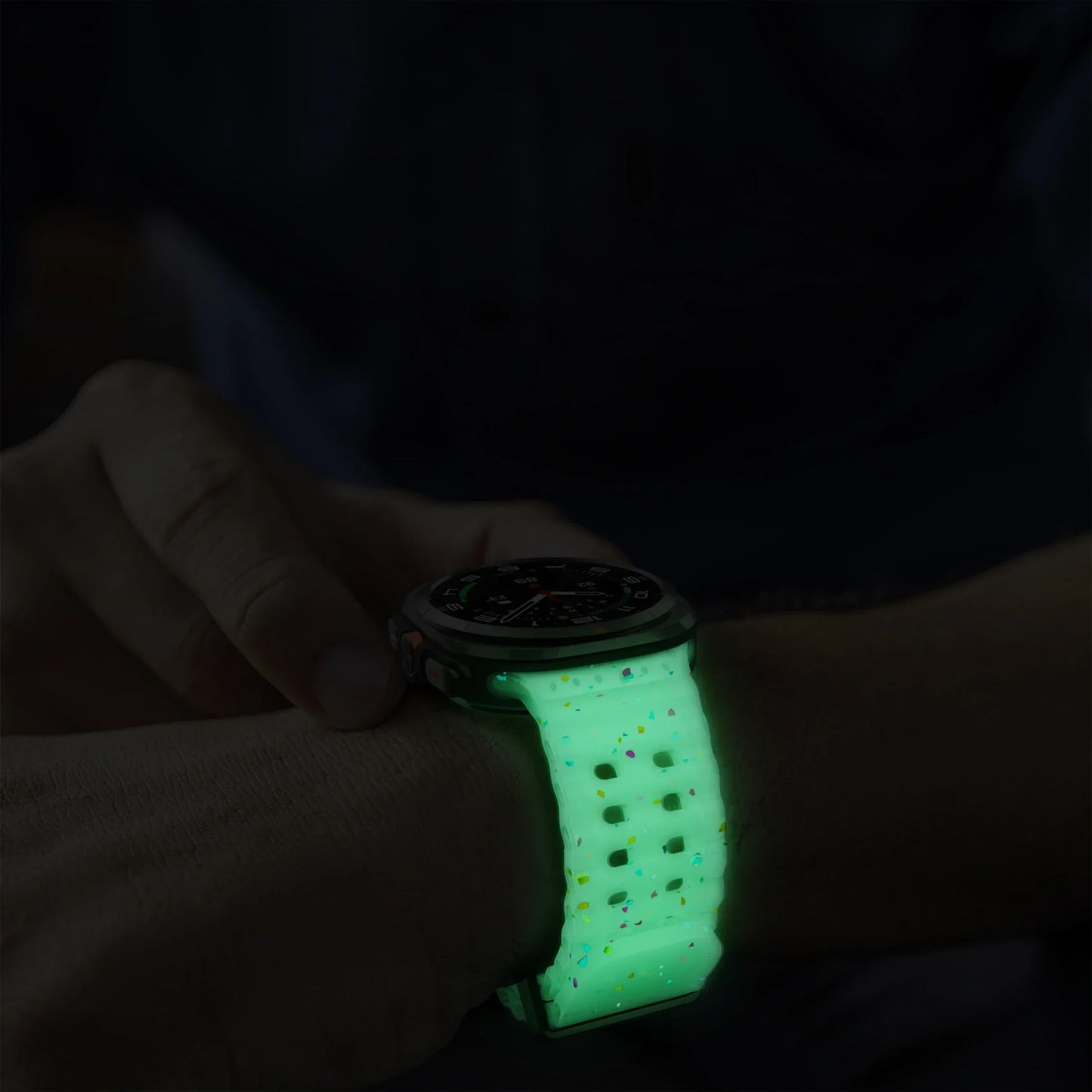Luminous Ocean Strap for Smartwatch | Sport Silicone Band
