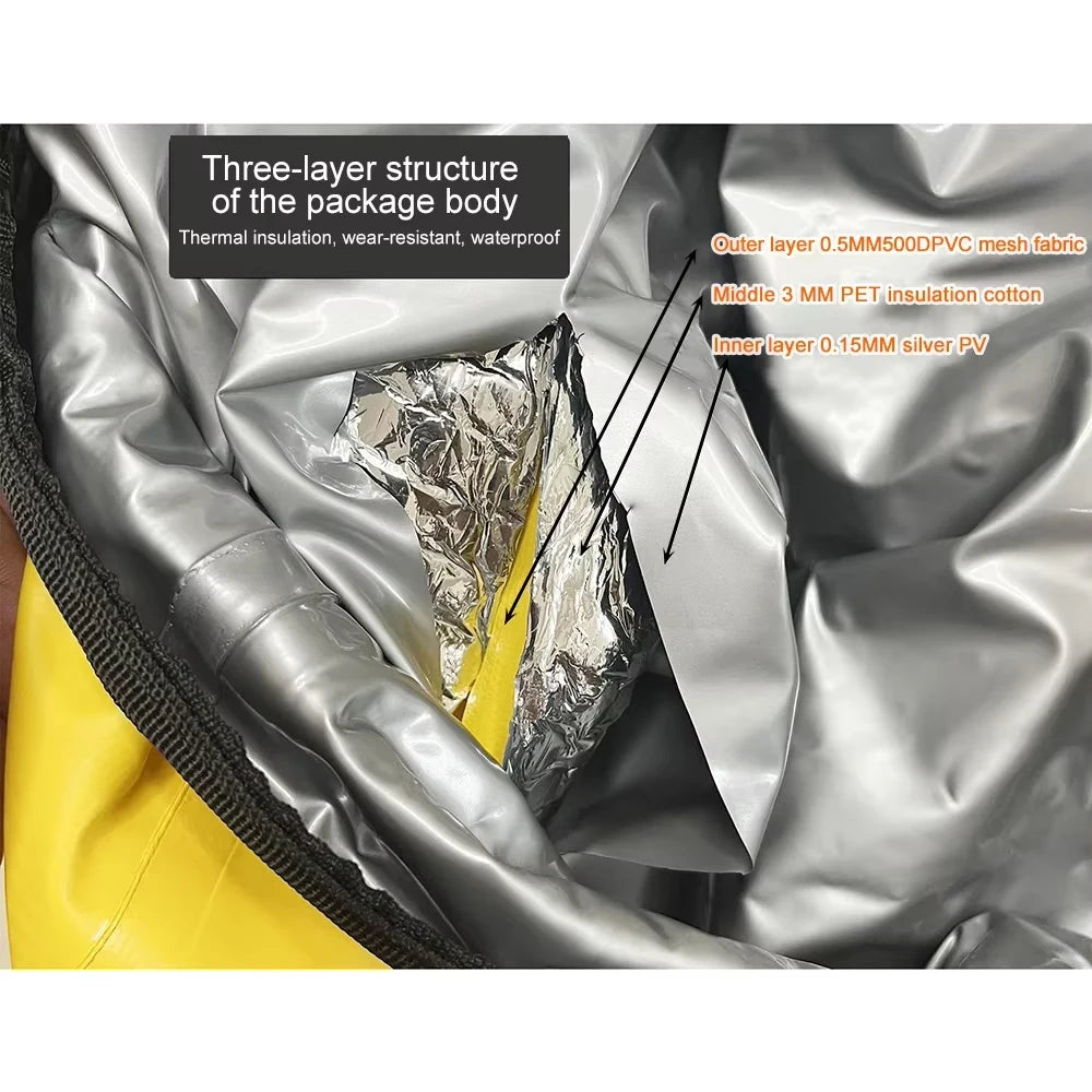 20L Waterproof Dry Bag Backpack | Lightweight Roll-Top Pack
