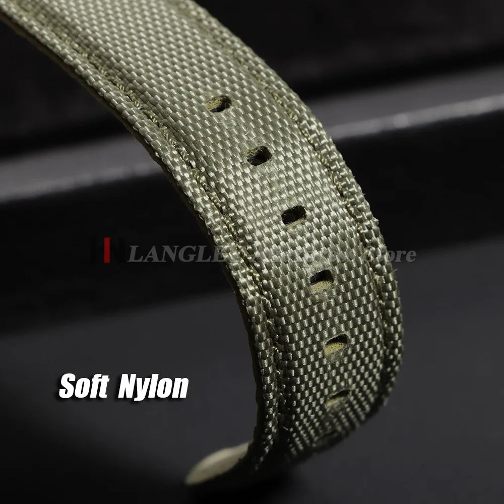 Versatile Sailcloth Watch Strap | Waterproof Nylon Quick Release Band