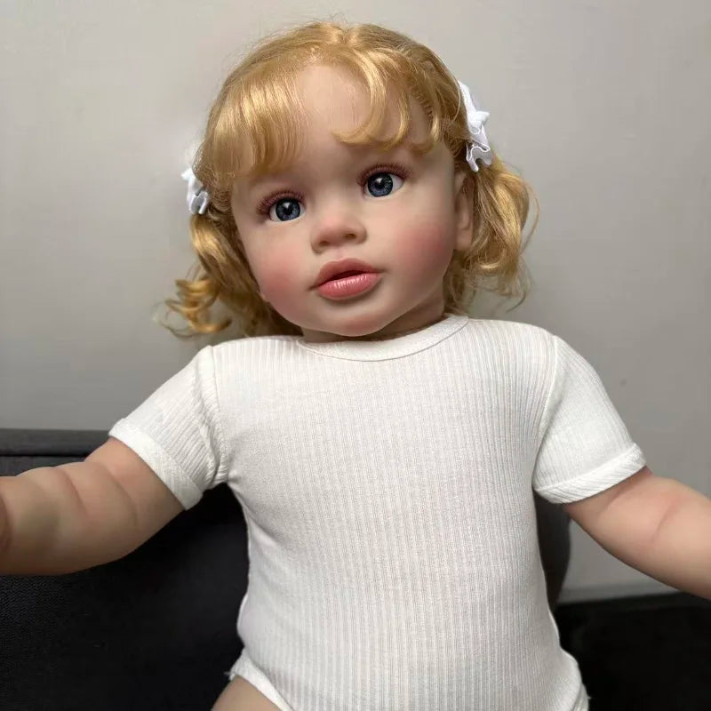 25 Inch Handmade Lifelike Reborn Toddler Girl Doll | Realistic & Cuddly