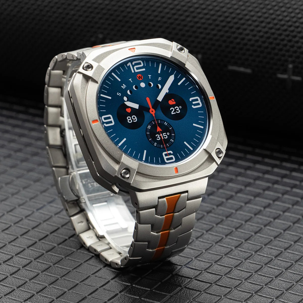 Stainless Steel Watch Band for Galaxy Ultra | Protective Case & Strap