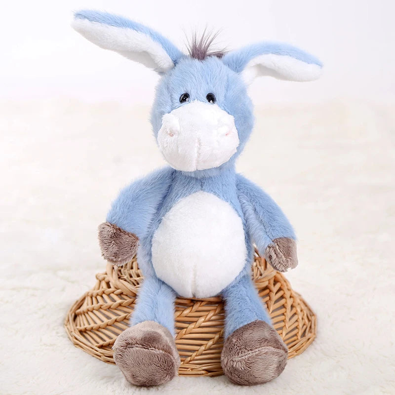 Soft Cuddly Donkey Plush Toy | Adorable Stuffed Animal Decor