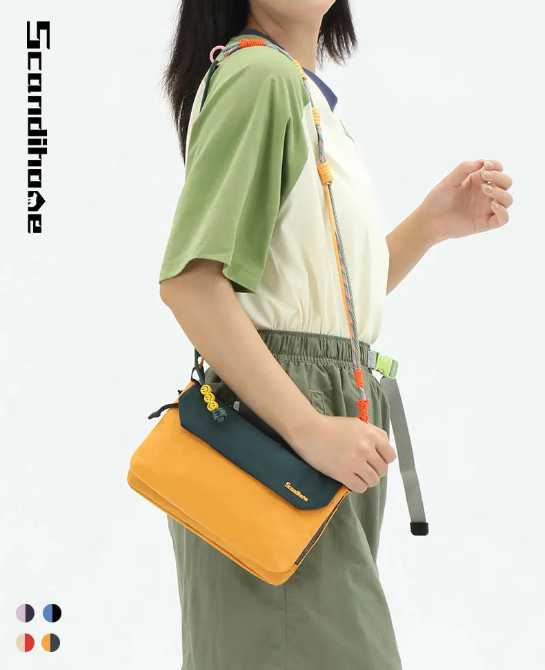 Waterproof RFID Blocking Crossbody Travel Bag for Men & Women