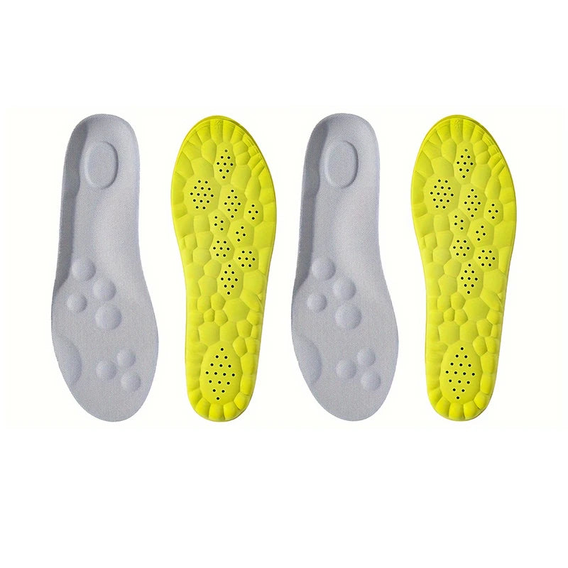 Plantillas deportivas de látex de alta elasticidad | Almohadillas transpirables con soporte de arco