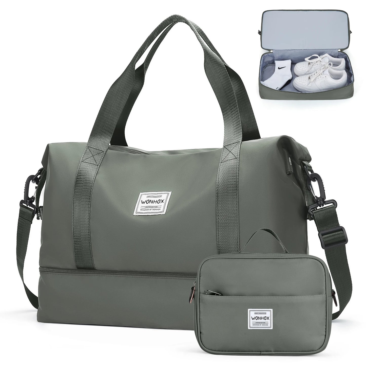 Large Capacity Lightweight Travel Duffle Bag for Weekend Adventures