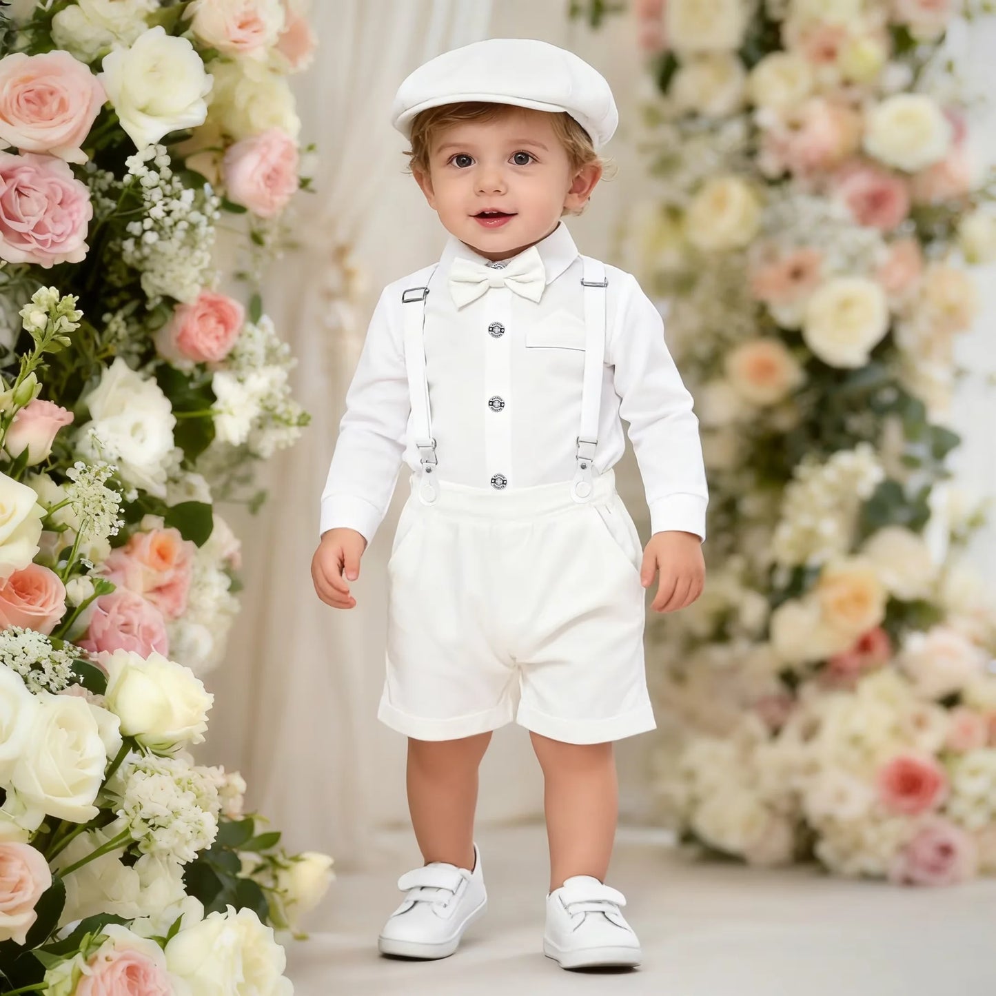Elegant Baby Infant Baptism Suit for Boys | Toddler Formal Wear
