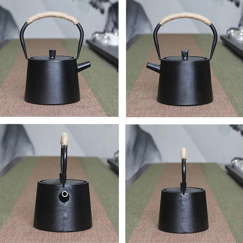 Large Capacity Japanese Cast Iron Teapot | Perfect for Home & Outdoors