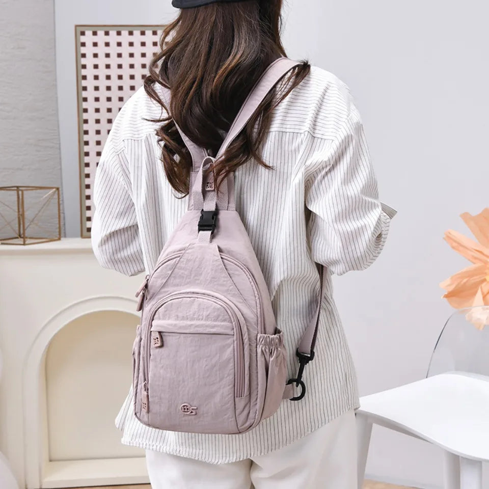 Women's 3-in-1 Convertible Shoulder Chest Bag & Backpack