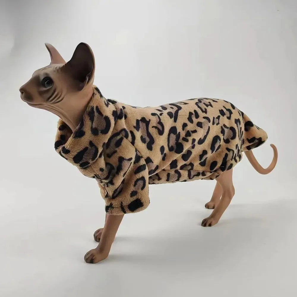 Ropa Abrigadora y a la Moda para Gatos Sphynx | Atuendos Cálidos de Invierno