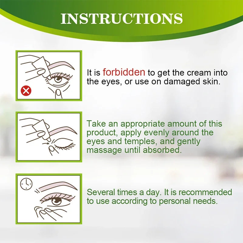 Herbal Eye Care Cream for Dark Circles & Puffiness Relief