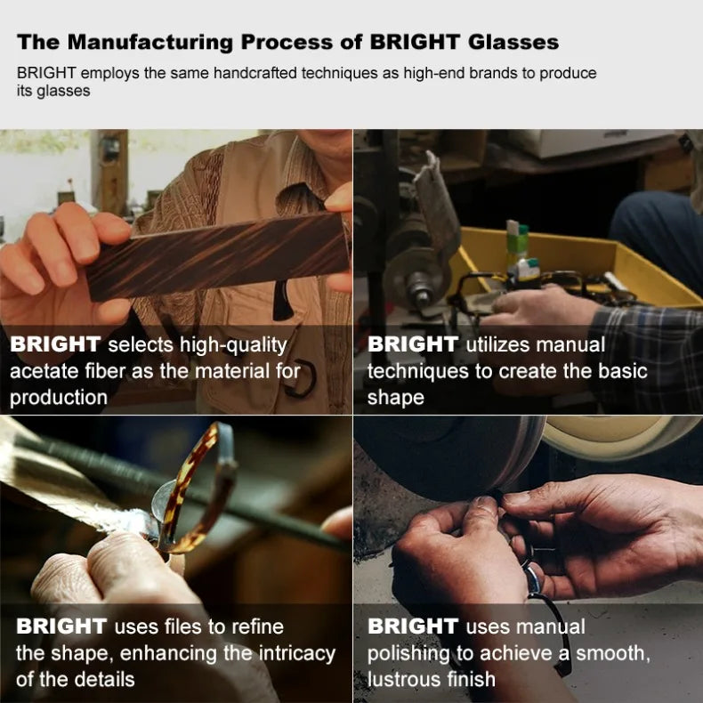 Unisex Anti-Blue Light Acetate Glasses | Stylish Eyewear 2026