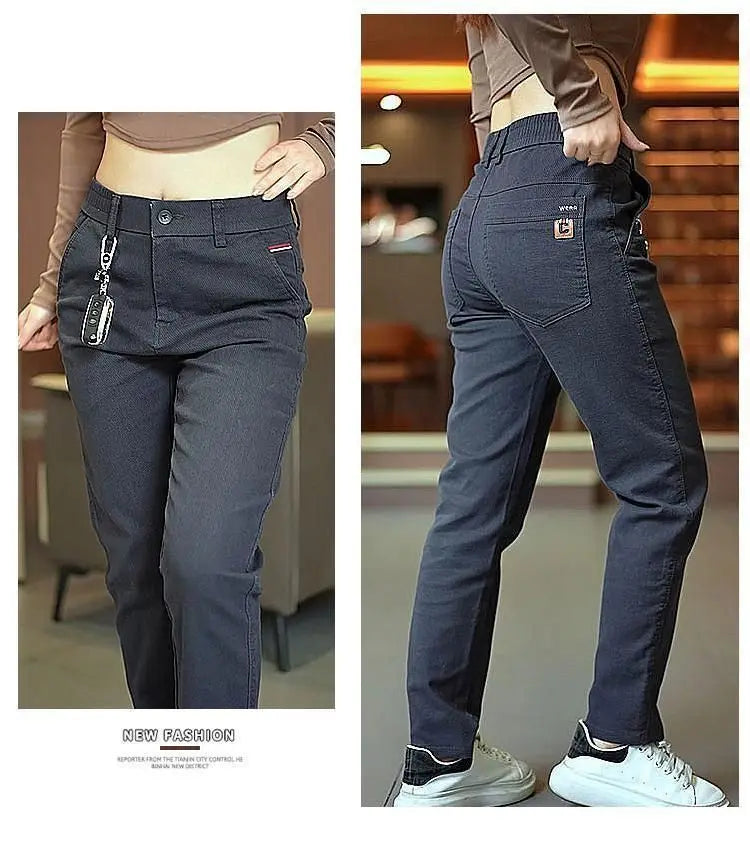 Men's Thick Fleece Wide-Leg Pants | Comfortable & Versatile Style