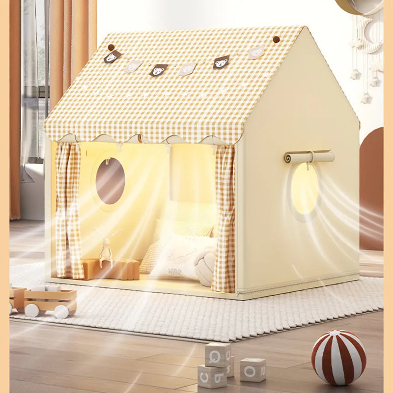 Children's Folding Play Tent | Indoor Outdoor Princess Castle Toy