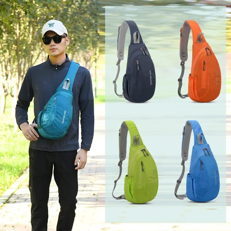 Outdoor Waterproof Running Crossbody Bag | Perfect for Hiking & Cycling