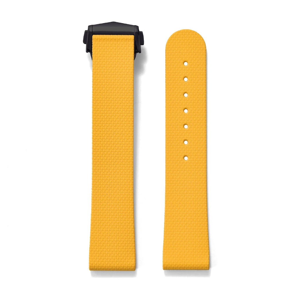 Unisex 20mm Premium Rubber Watch Bands | Quick Release Strap