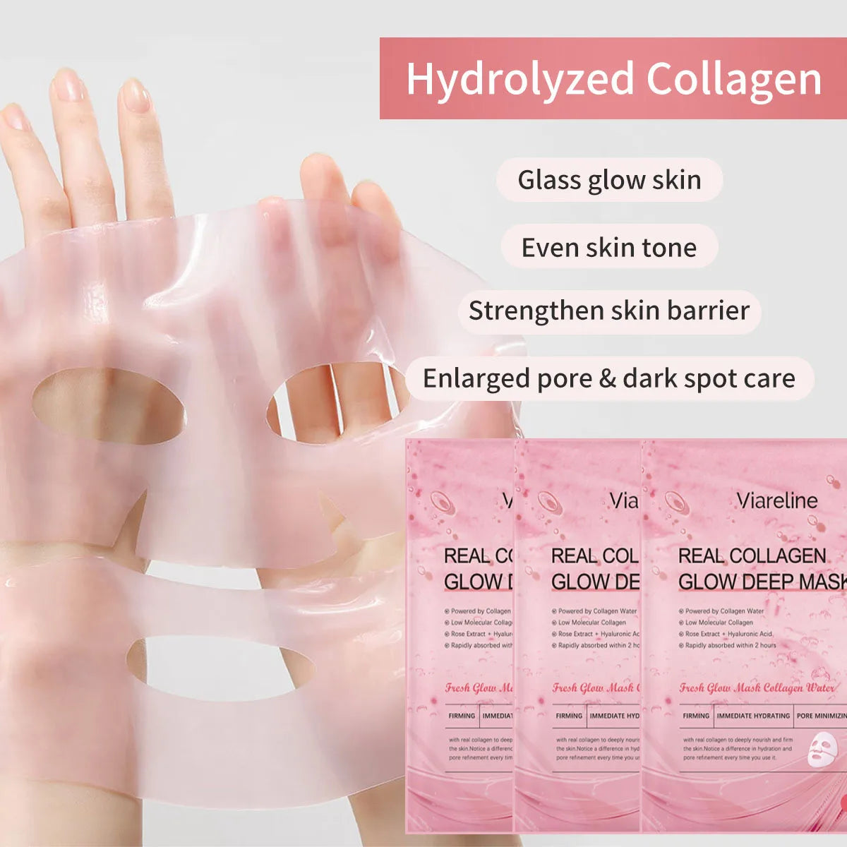 Overnight Collagen Mask for Hydrating Glass Glow Skin