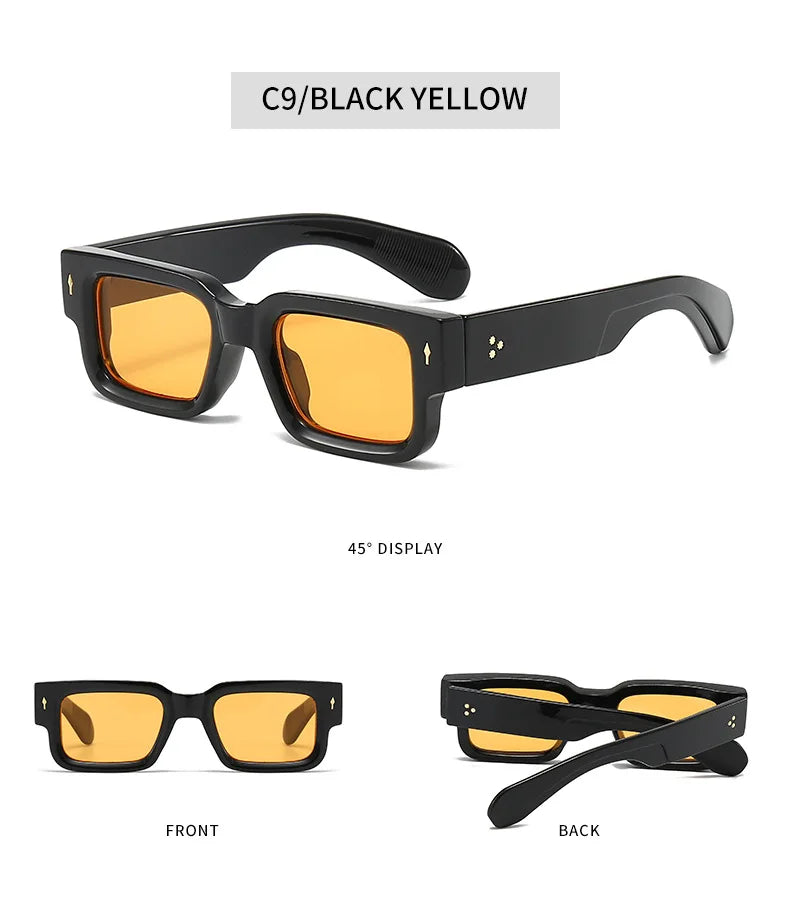 Stylish Small Square Sunglasses for Men & Women | UV400 Protection