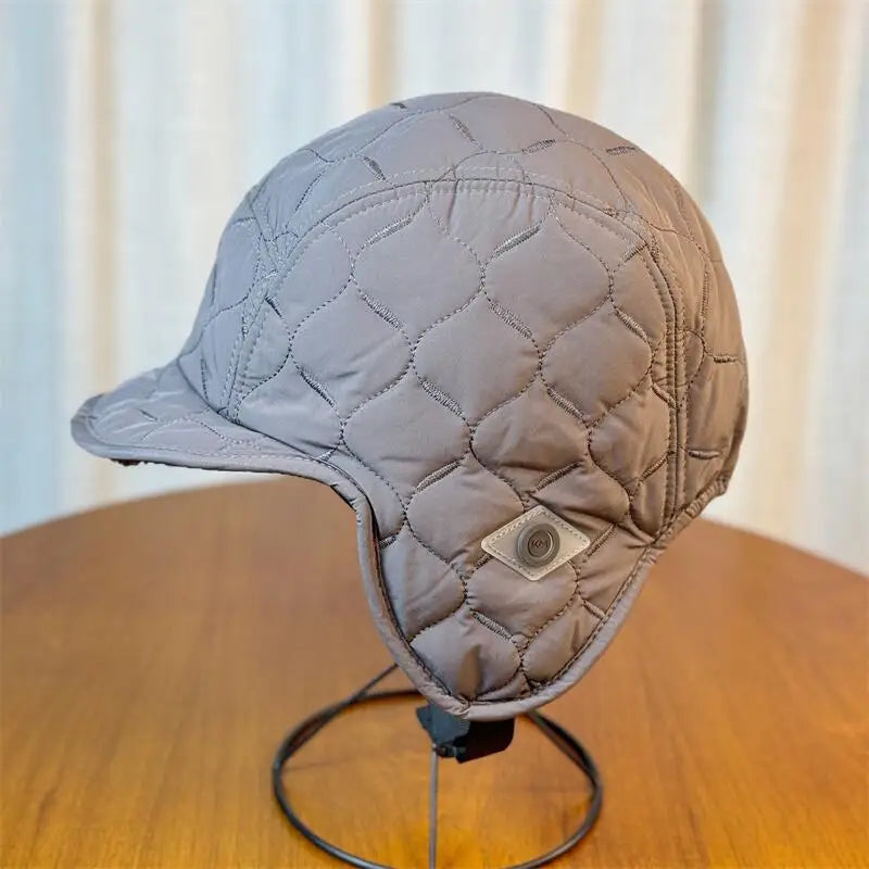 Unisex Velvet Bomber Hat | Luxurious Warm Winter Ear Protection