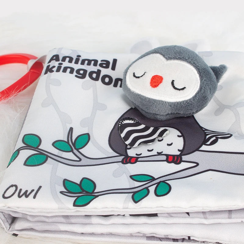 Soft Baby Cloth Animal Book | Engaging Sensory Learning Toy