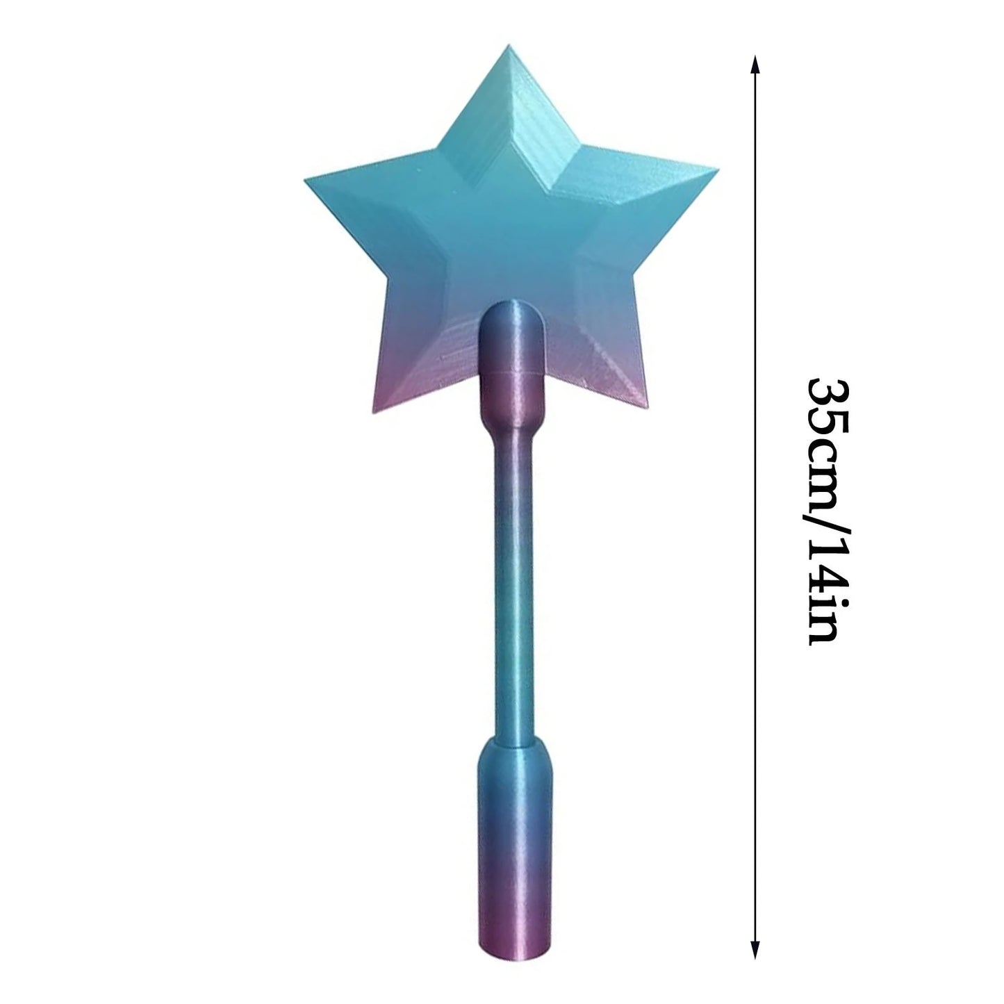 3D Printed Star Magic Credit Card Wand | Fun Tap to Pay Accessory