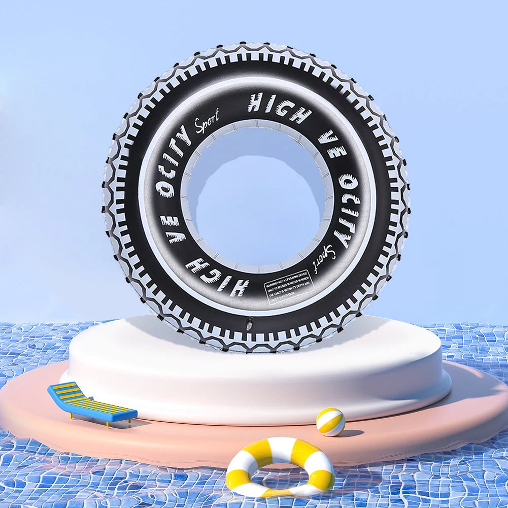Leakproof Inflatable Swim Tube | Durable Pool Floaties for Fun