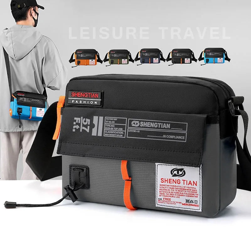 Men's Stylish Waterproof Shoulder Bag | Trendy Crossbody Business Bag