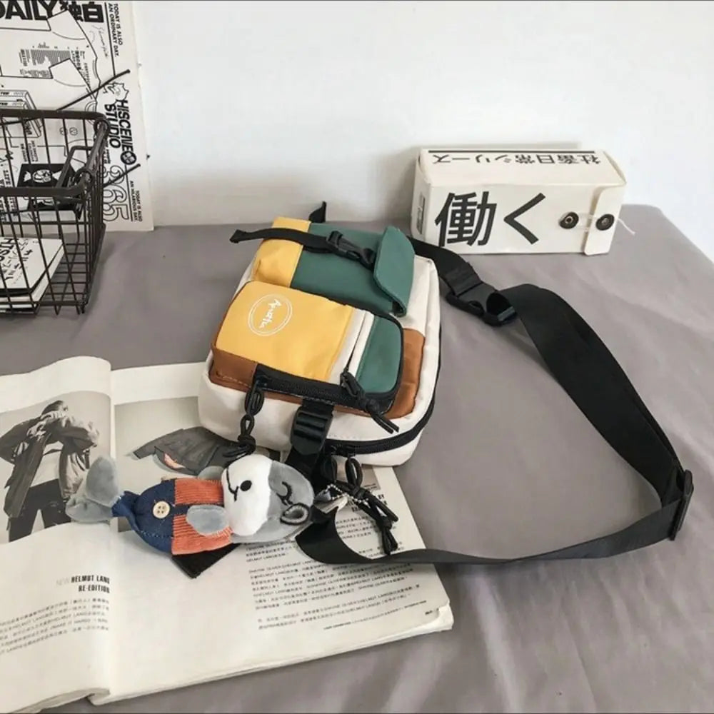 Multifunctional Nylon Chest Bag | Large Capacity Casual Sling Pack