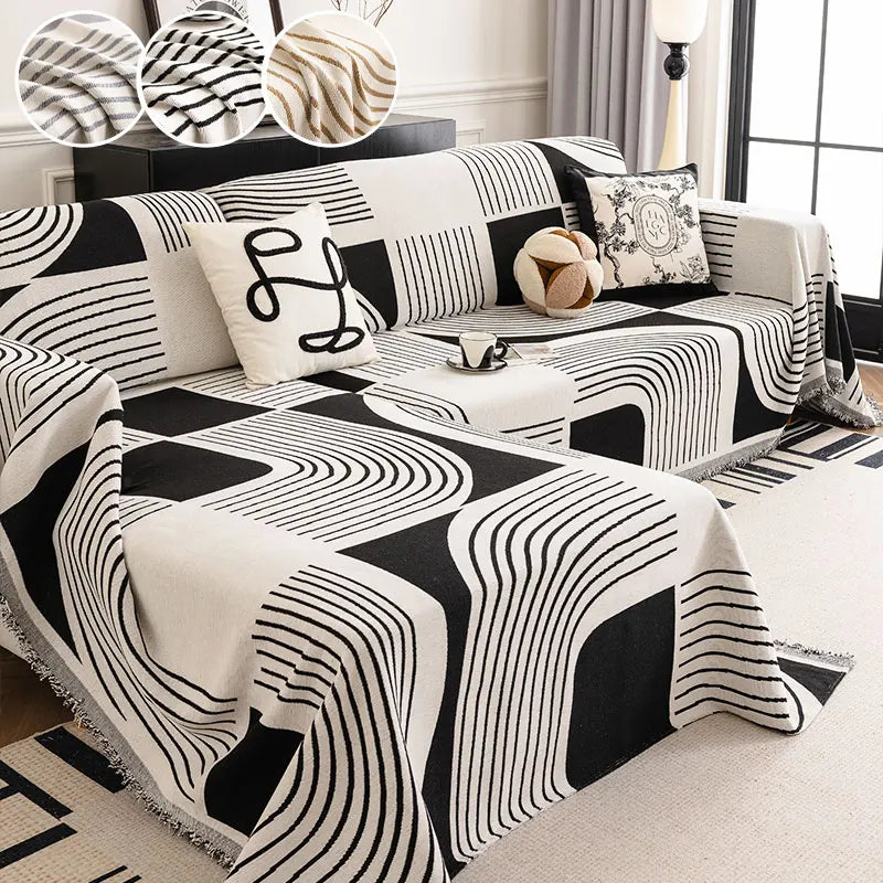 Universal Modern Sofa Cover Set | Chic & Comfortable Protection
