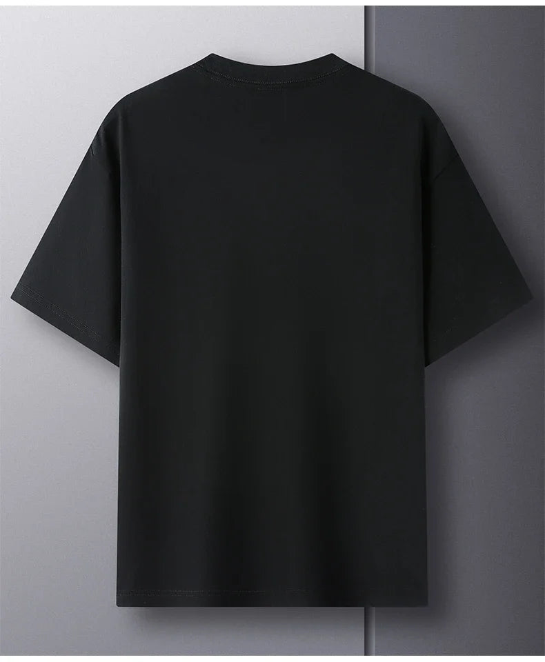 Men's Breathable Cotton Summer T-Shirt | Fashionable Short Sleeve Top