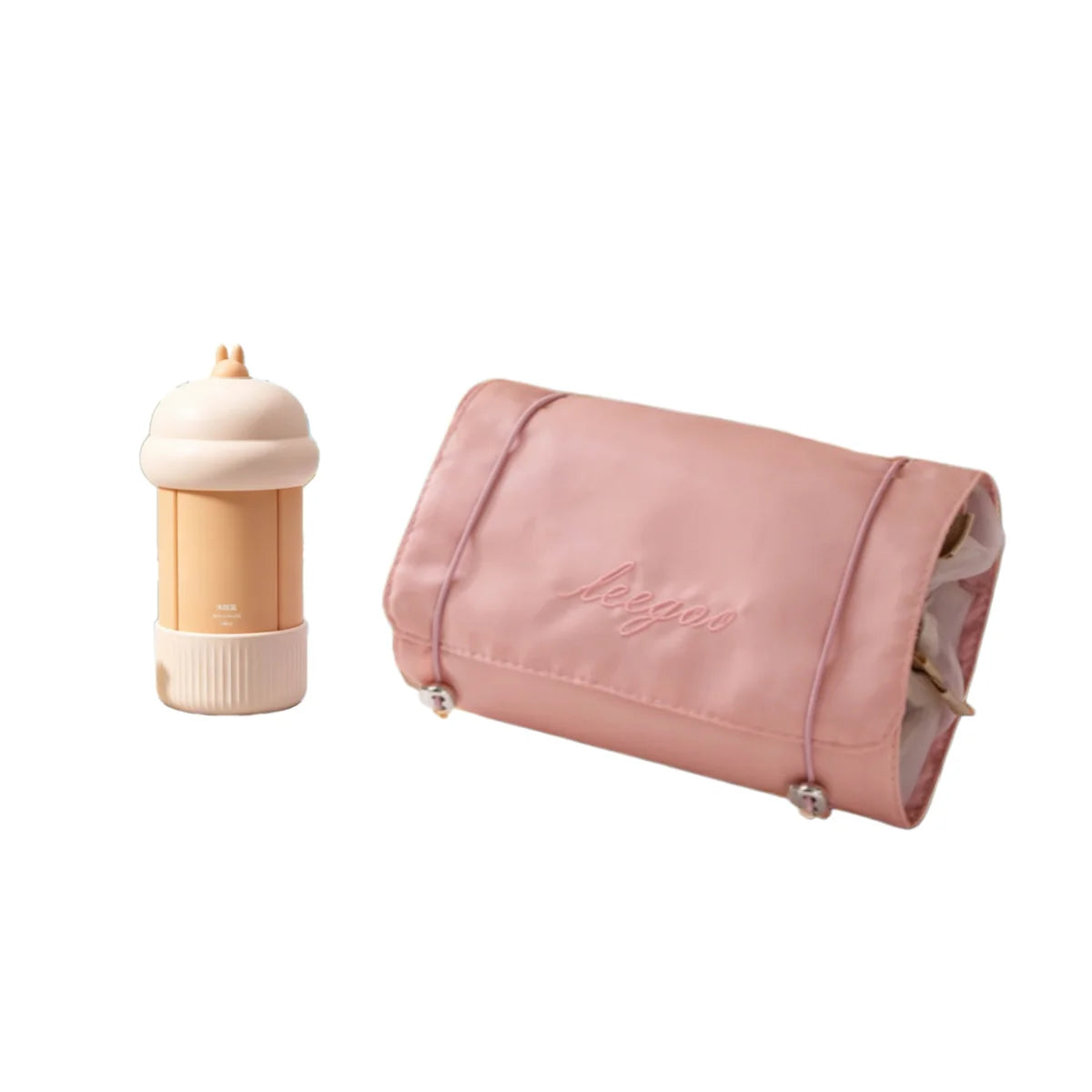 Large Capacity 4-in-1 Travel Refillable Bottles & Organizer Set