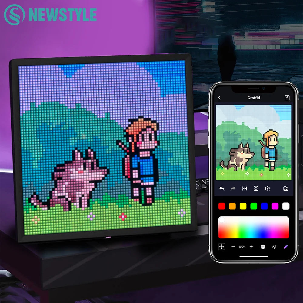 Programmable LED Pixel Display 64x64 RGB Matrix Panel