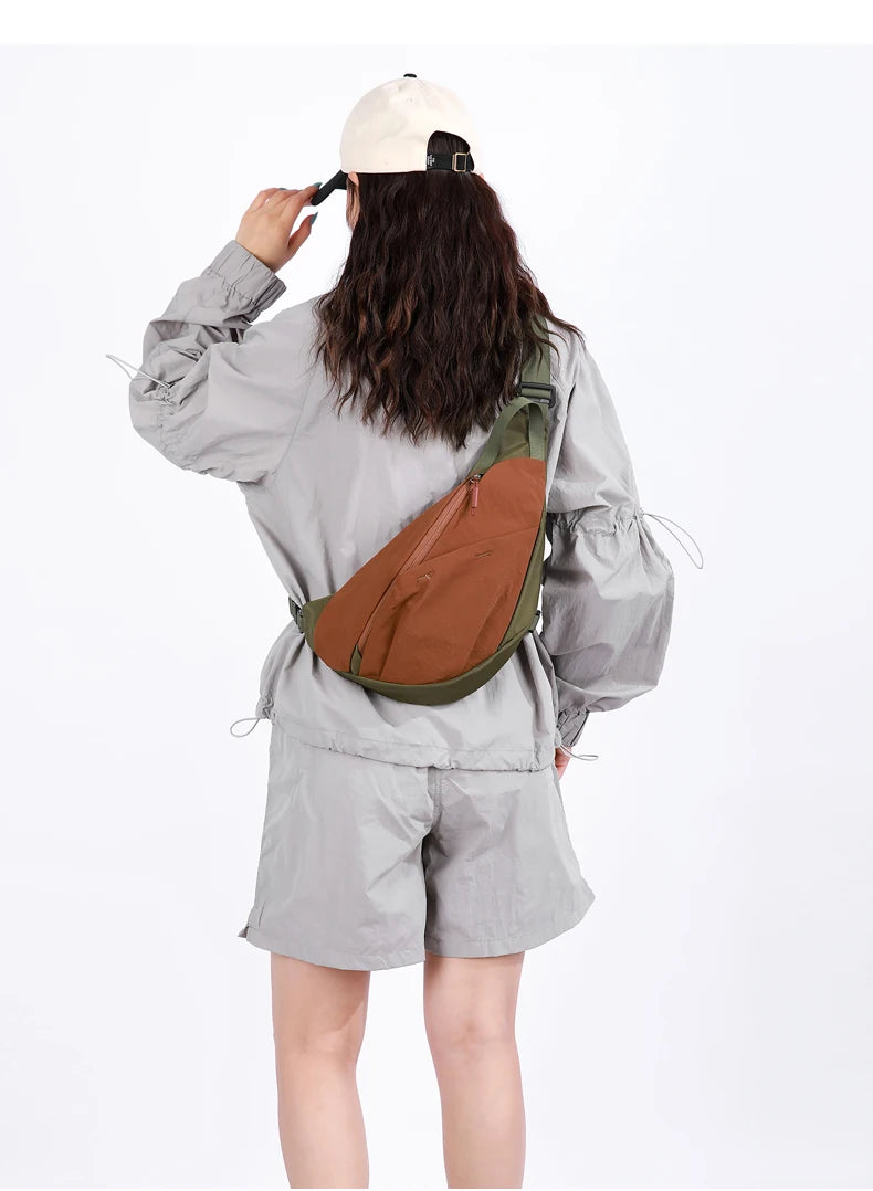 Versatile Outdoor Chest Bag | Large Capacity Sports Messenger Bag